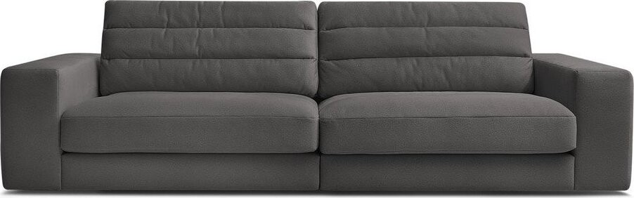 Černá sametová pohovka 276 cm Sierra – Bobochic Paris