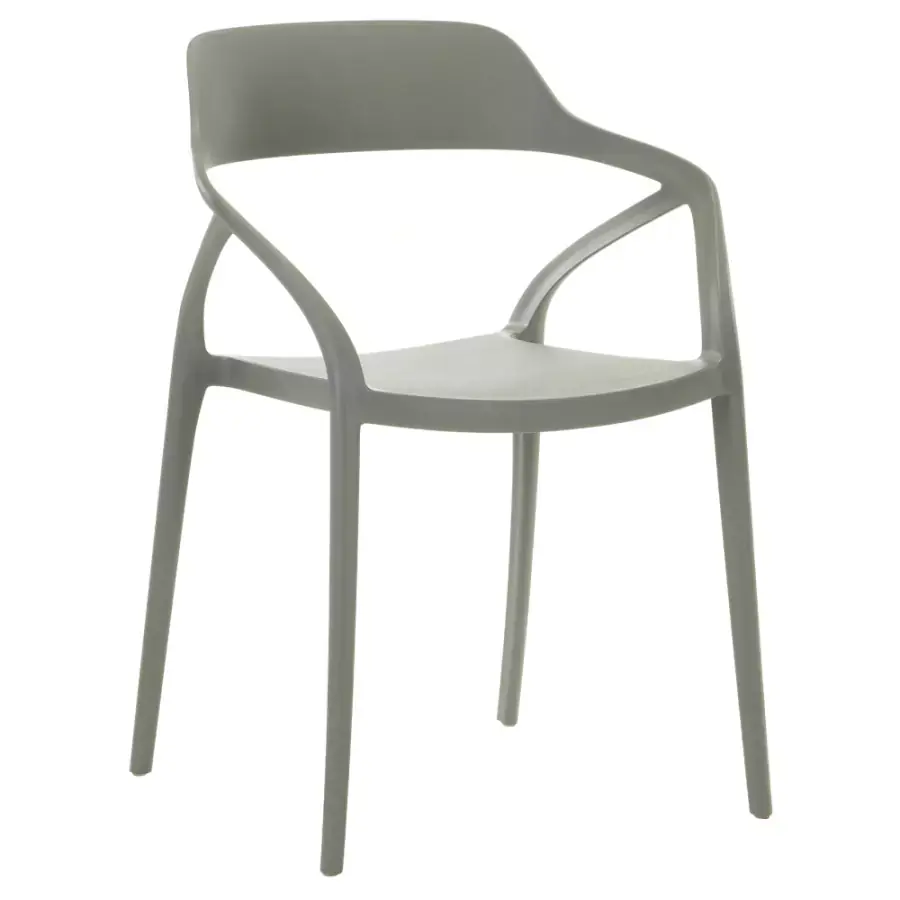 Tempo Kondela Stohovatelná židle ALFIO - šedá
