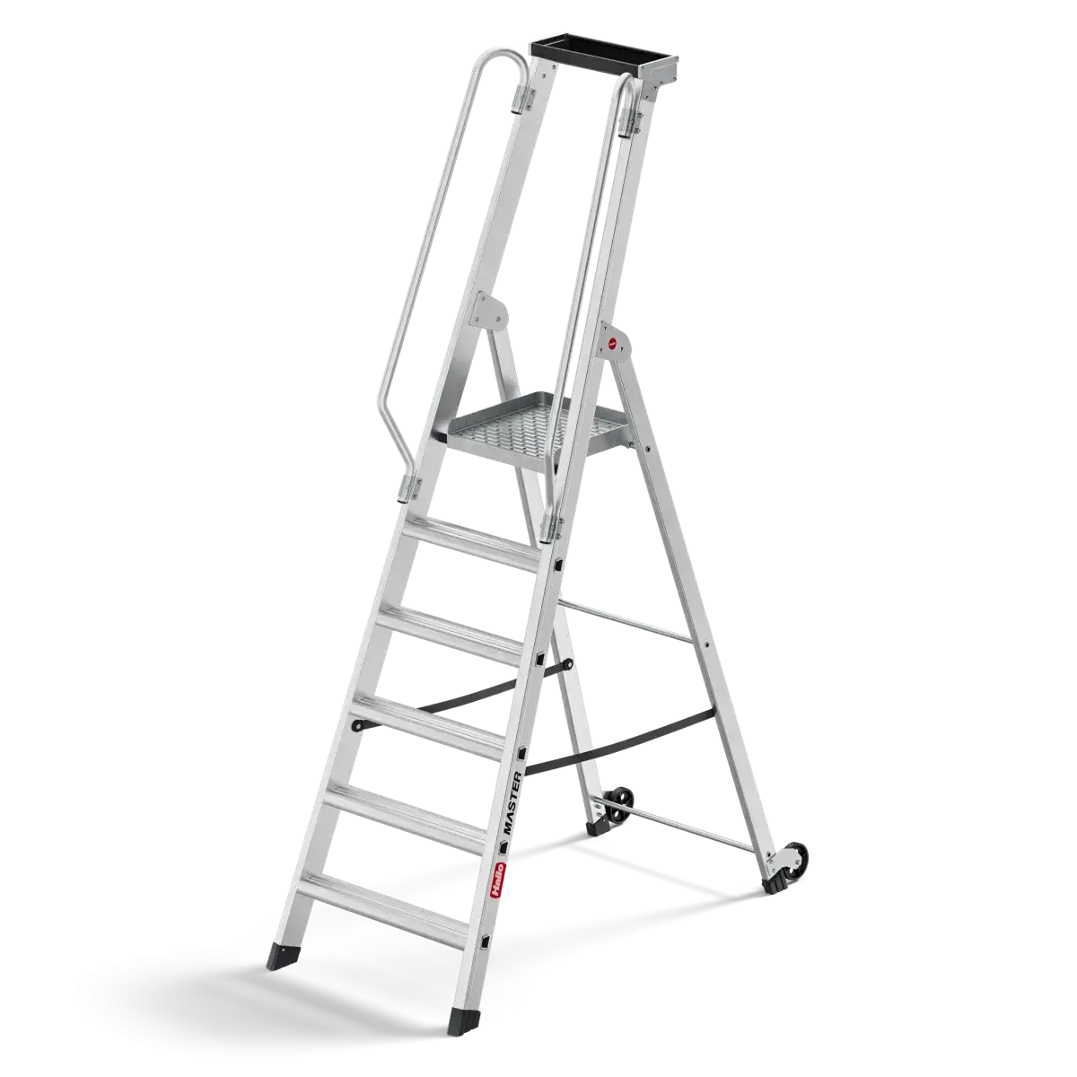 Hliníkové schůdky HAILO Master P80 6 stupňů