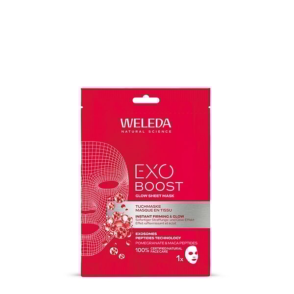 Exo Boost Zpevňující maska Granátové jablko a Maca-peptidy - Weleda