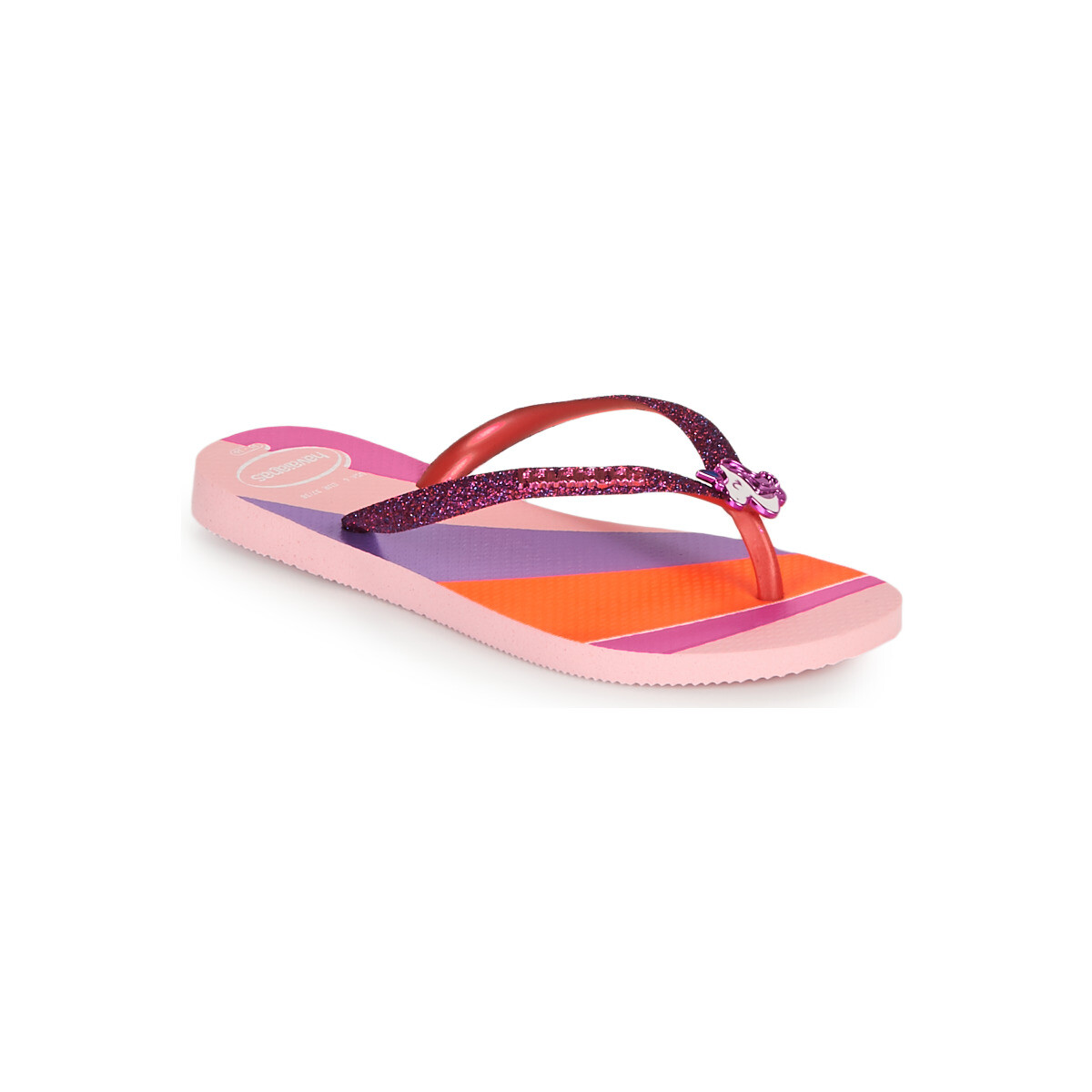 Havaianas  KIDS SLIM GLITTER II  Růžová