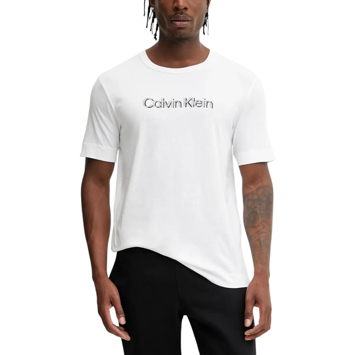 Calvin Klein Jeans  GRAPHIC S/S T-S LVGMS5K183  Bílá