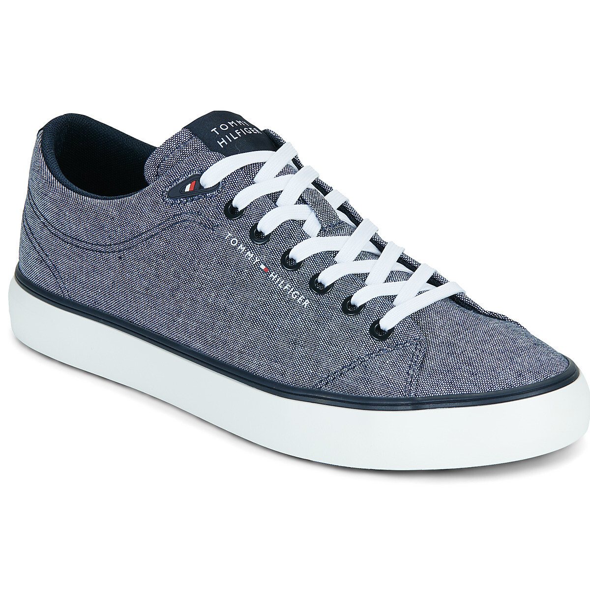 Tommy Hilfiger  HARLEM CORE II CHAMBRAY  Modrá