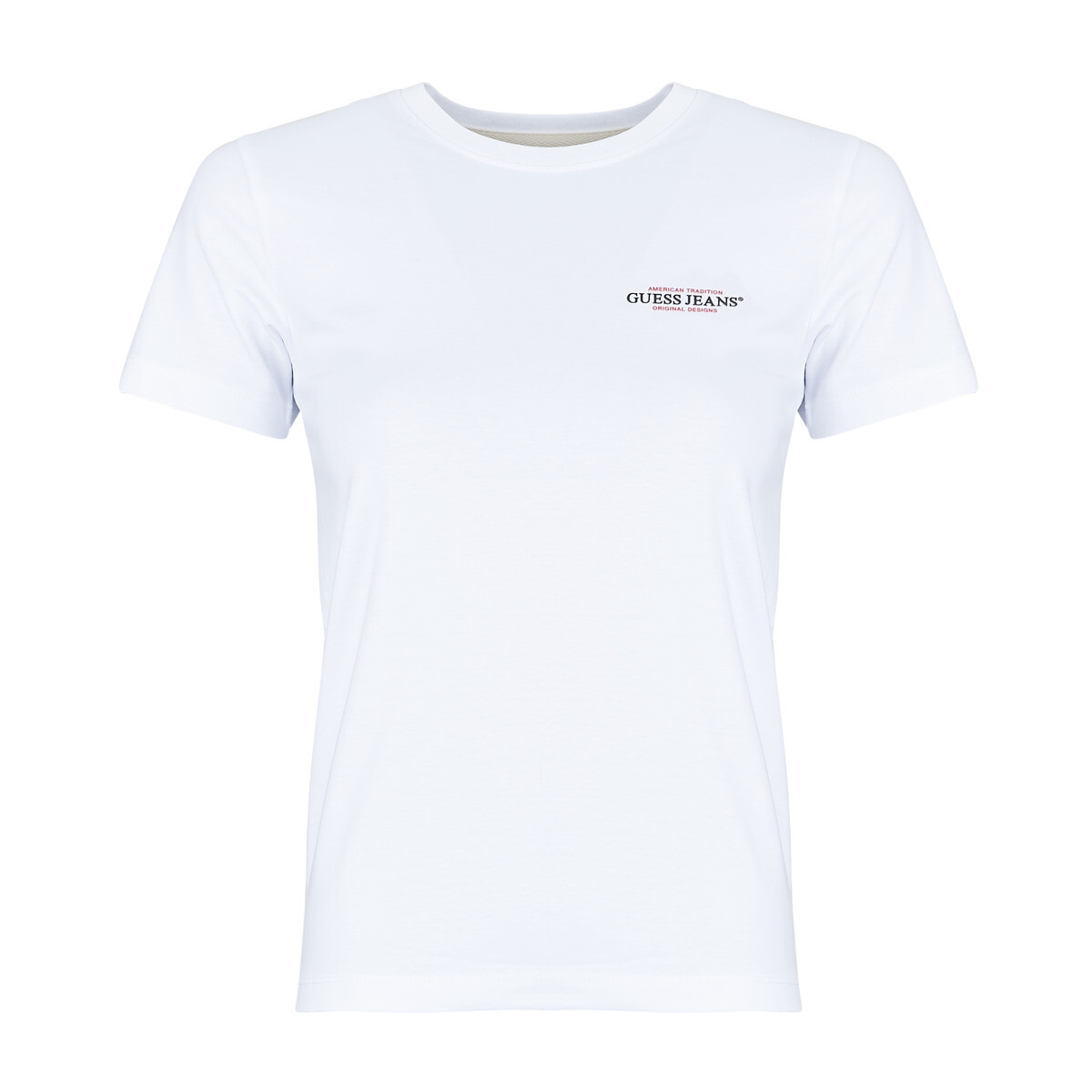 Guess  GJ SS CN SLIM MINI AMERICA  Bílá