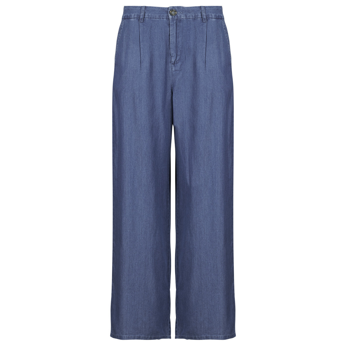 JDY  JDYJASPER HW WIDE PANT  Modrá