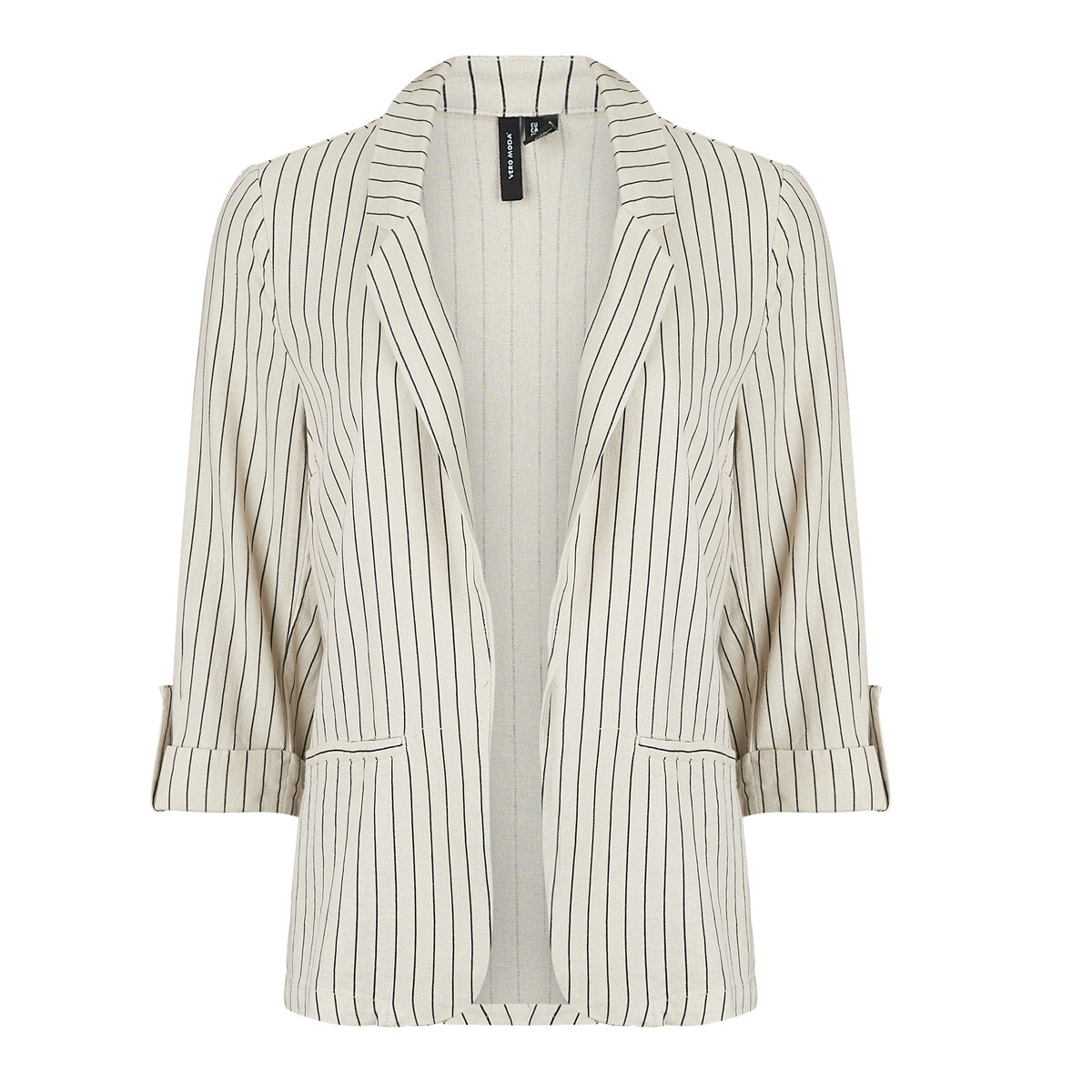 Vero Moda  VMJESMILO 3/4 LOOSE BLAZER  Béžová