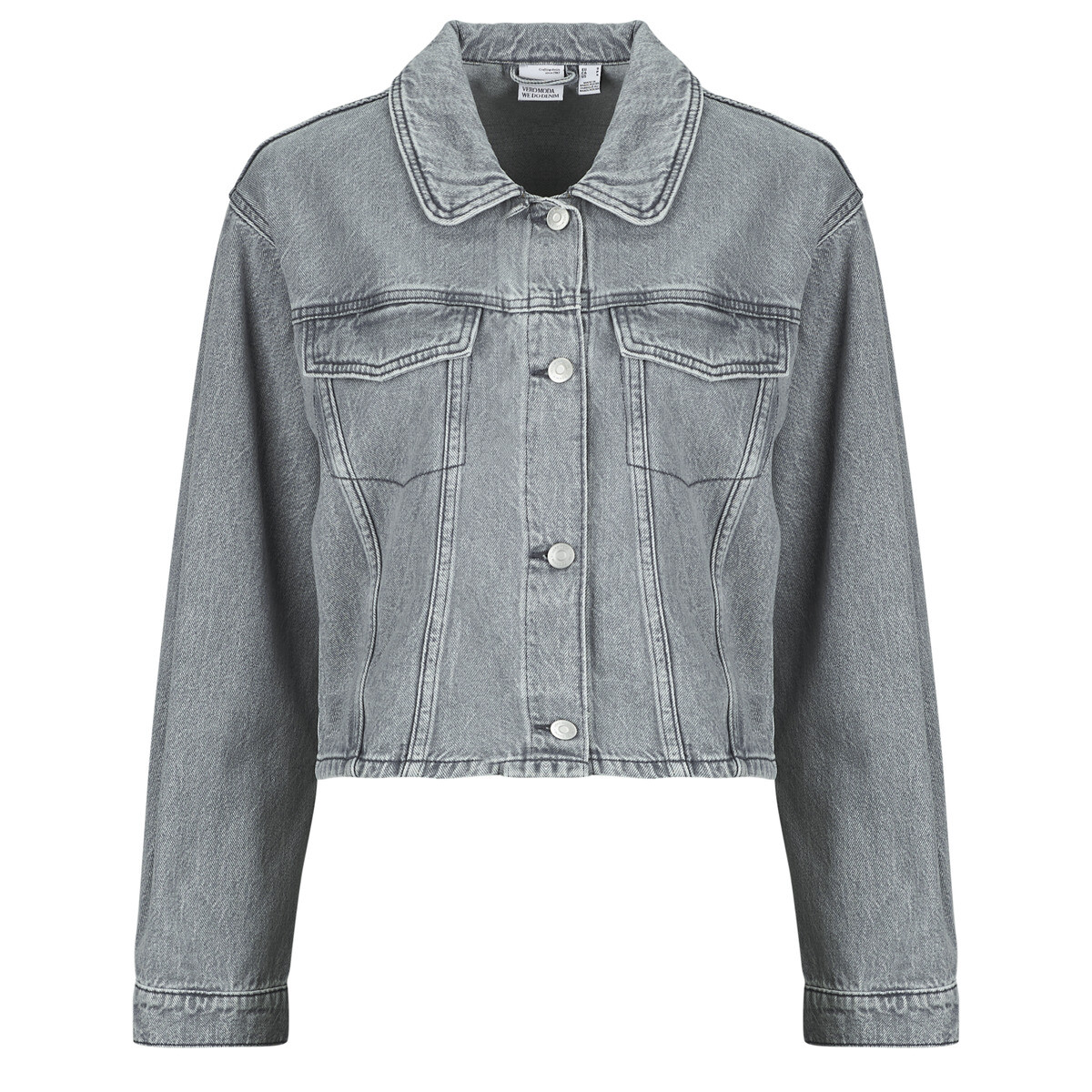 Vero Moda  VMAYA LS DENIM  Šedá