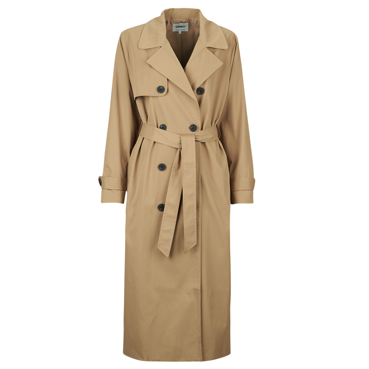 Only  ONLDISA LIFE LONG TRENCHCOAT  Béžová