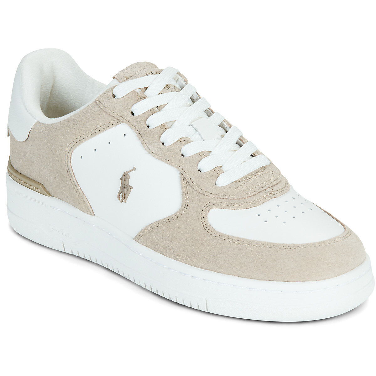Polo Ralph Lauren  MASTERS CRT-SNEAKERS-LOW TOP LACE  Béžová