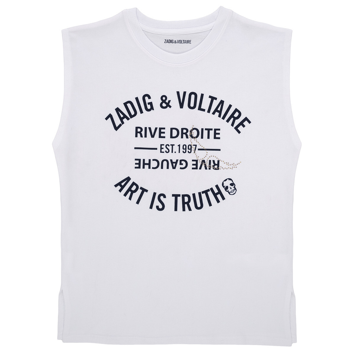 Zadig & Voltaire  X60535  Bílá
