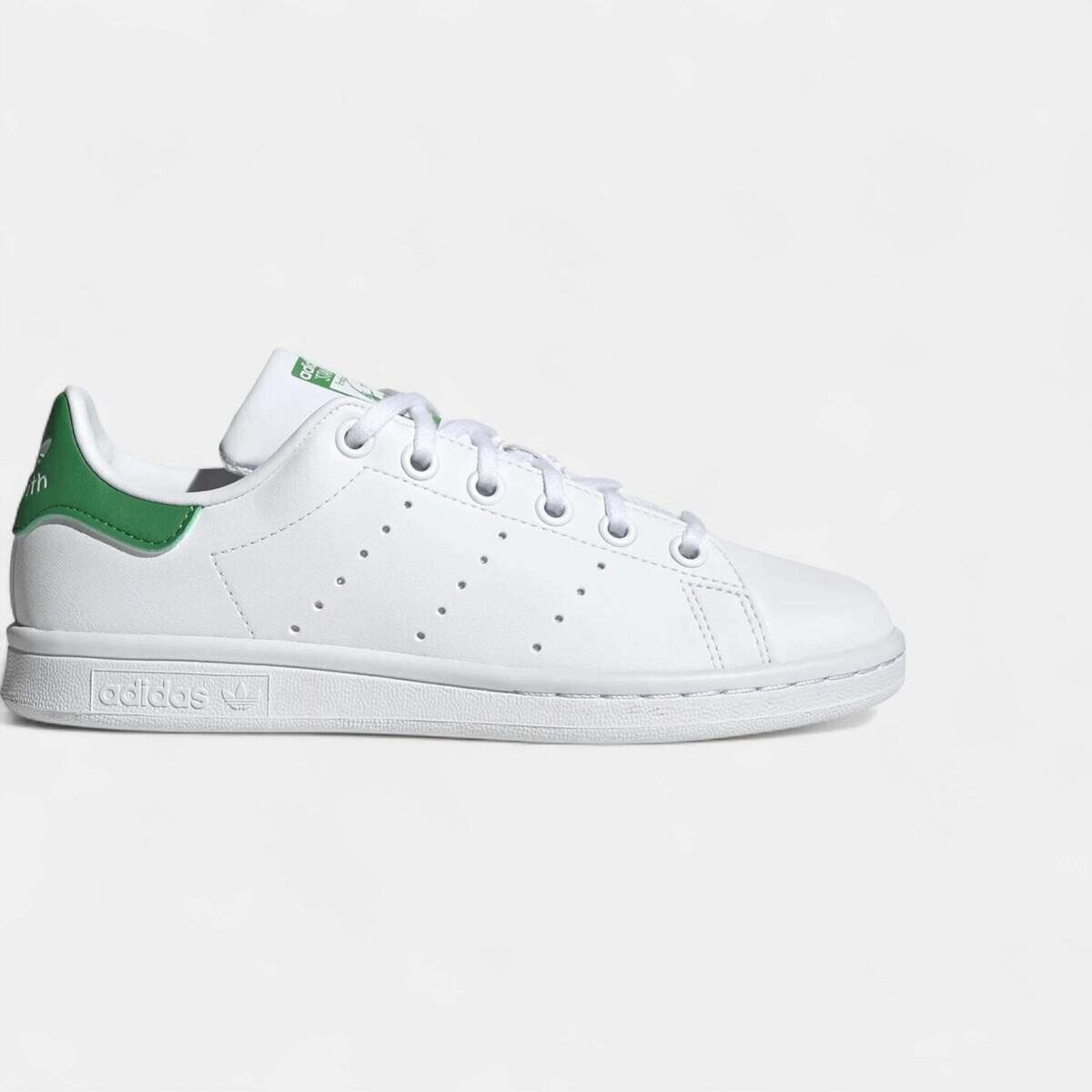 adidas  Stan Smith Primegreen Cloud White Green (GS)  Bílá