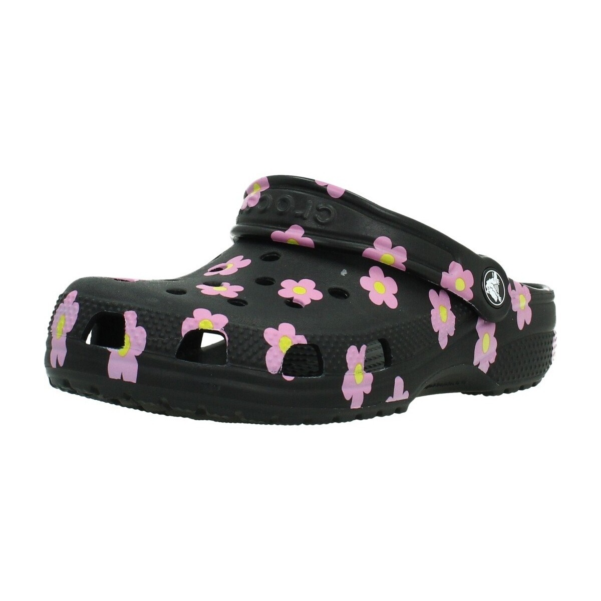 Crocs  CLASSIC FLOWER CLOG  Černá