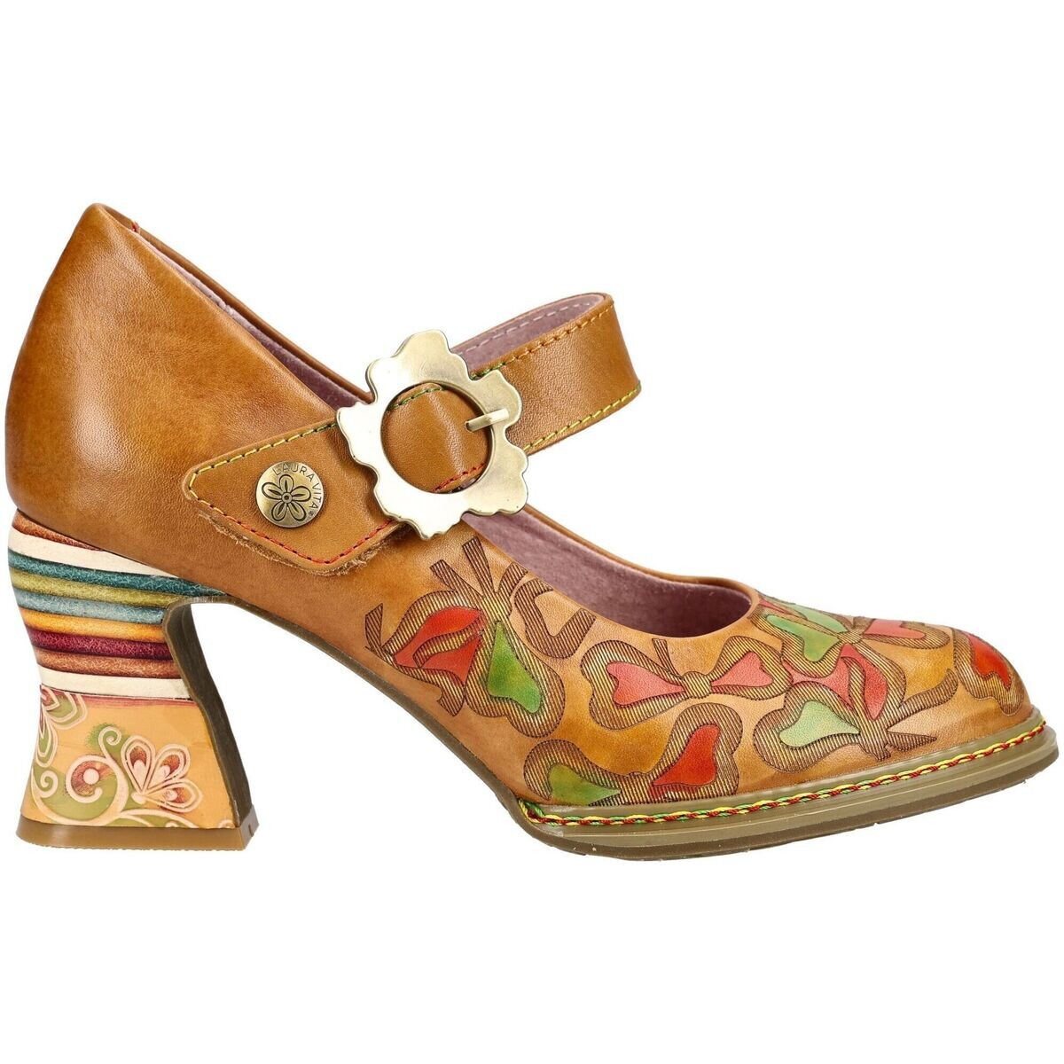 Laura Vita Pumps Hnědá