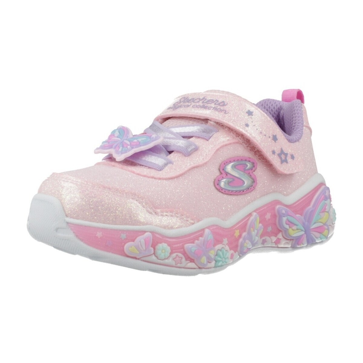 Skechers  LIGHTS LIL BUTTERFLY BLIS  Růžová