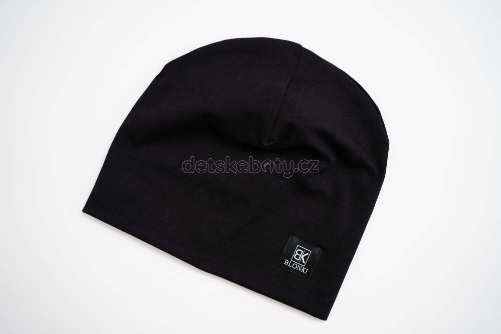 Tenká čepice Blonki Černá Velikost: 45-47
