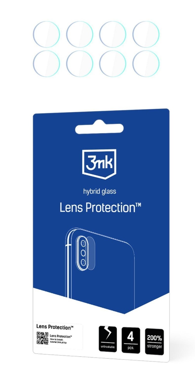 Ochrana kamery 3mk Lens Protection pro Poco M8 Pro 5G (4ks)