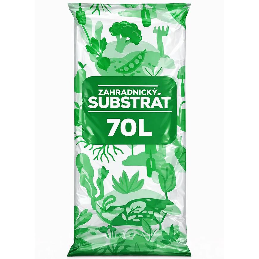 Zahradnický substrát 70 L s dřevním vláknem