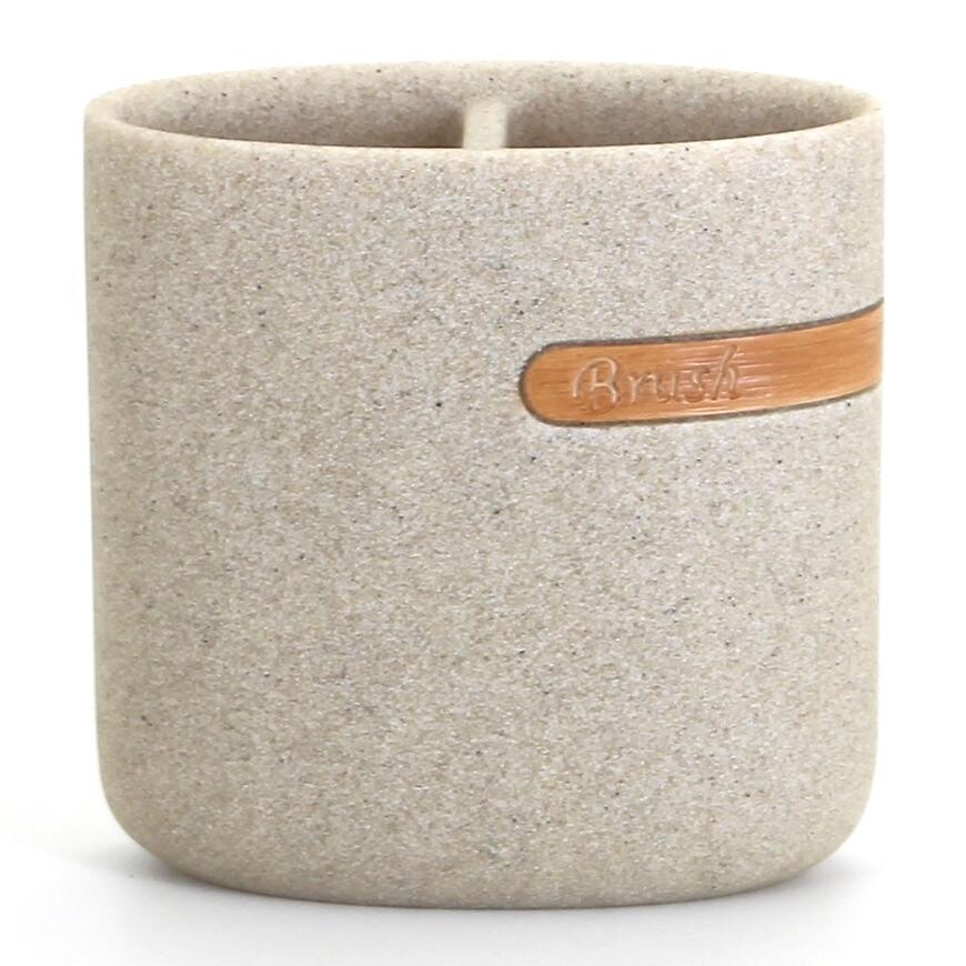 Hrnek na zubní kartáček pl-4097 sandbeige