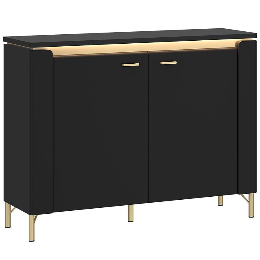 Komoda Norica LAZK01 U114 2D černá