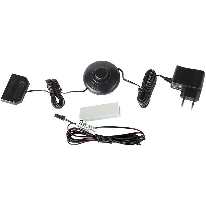 LED osvětlení klips 3bodové studená bílá (materiál 5–8 mm)