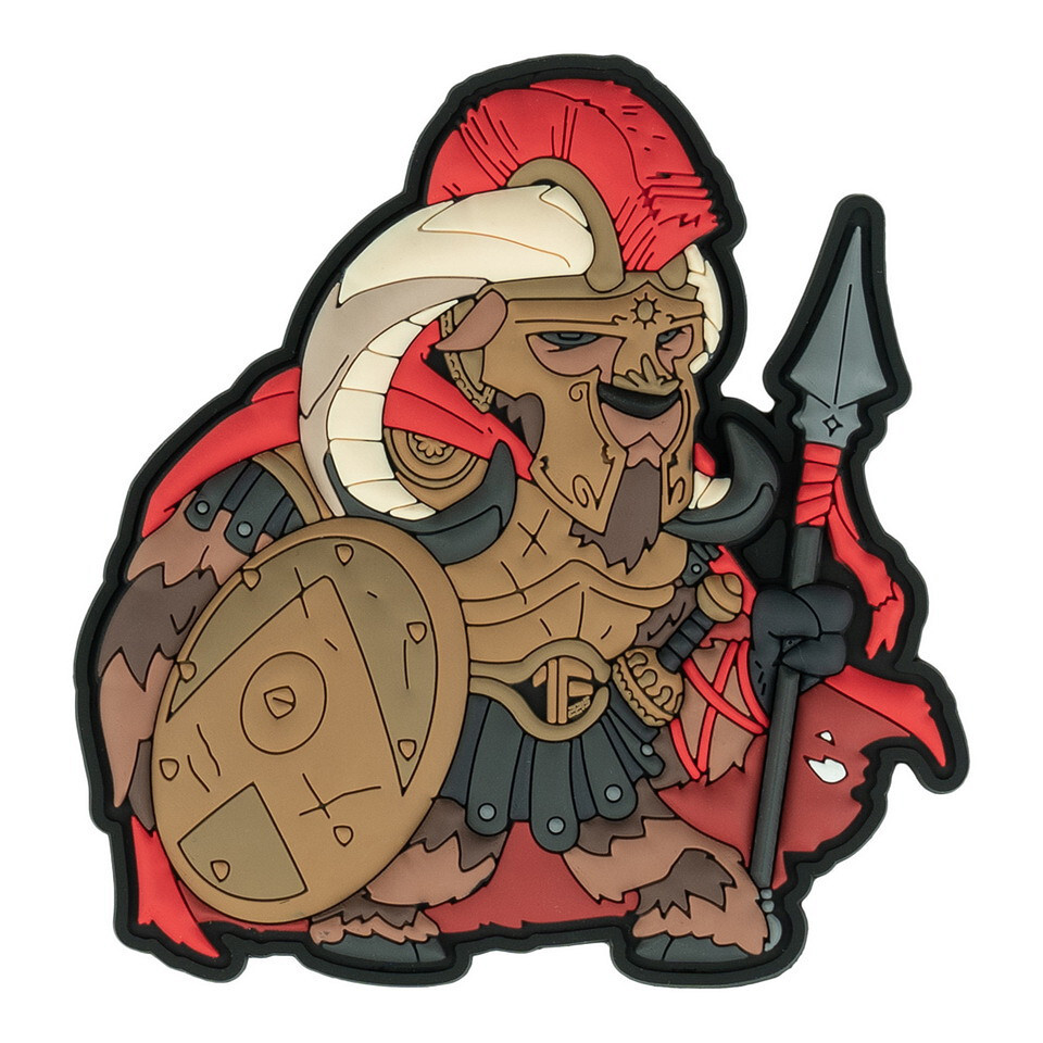 Gumová nášivka Task Force 2215 Contractor Ox Nr. 8 - barevná