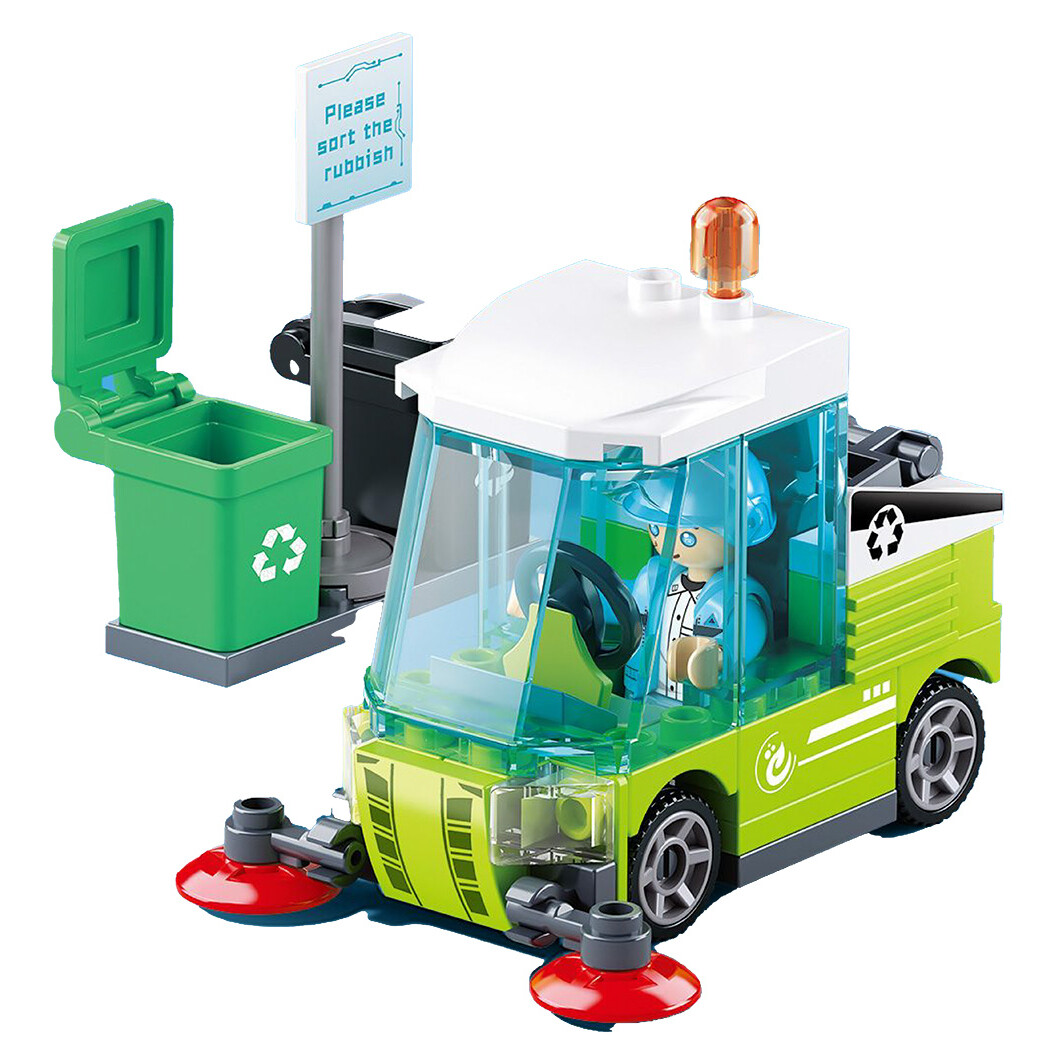 Stavebnice Sluban Metropolis Silniční čistič M38-B1328A