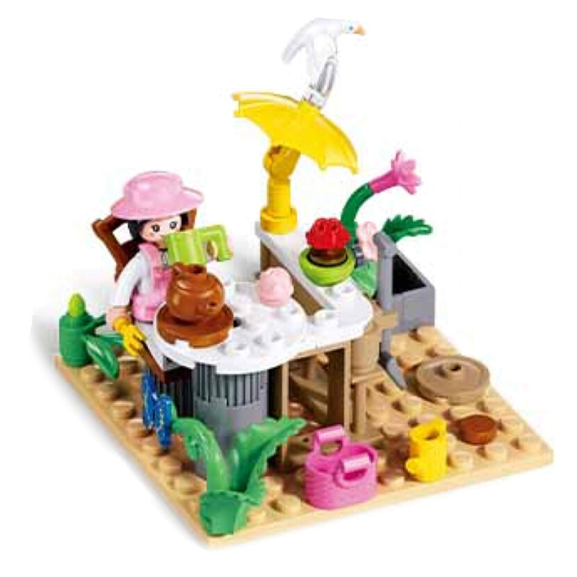 Stavebnice Sluban Metropolis Botanická zahrada Kuchyně M38-B1373A