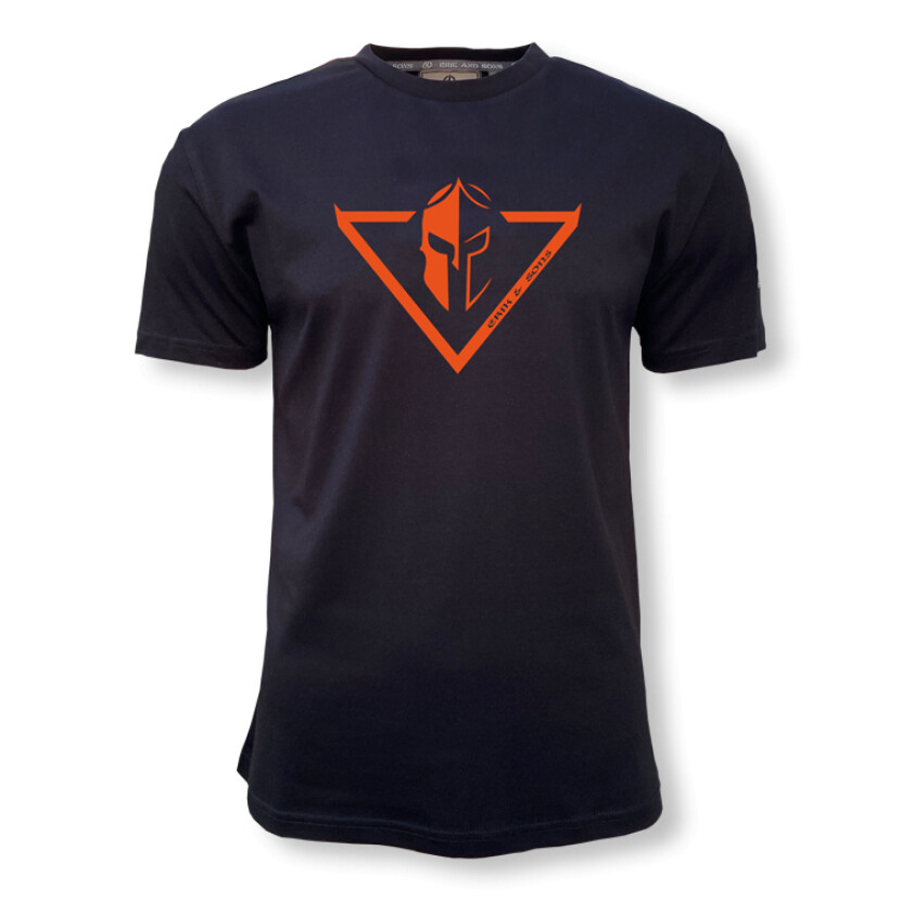 Triko Erik and Sons Rodal - černé-oranžové, L