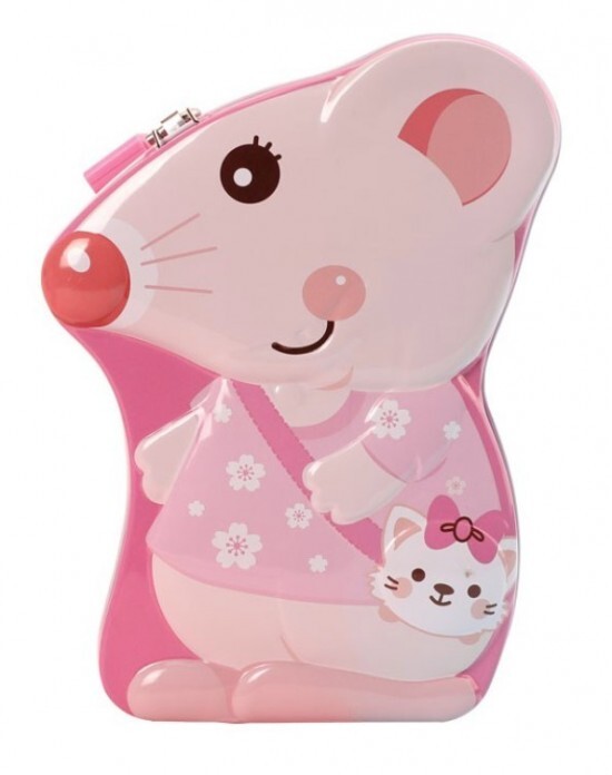 pkstar.cz Plechová pokladnička - Myš - PK101-22