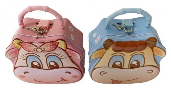 pkstar.cz Plechová pokladnička - Kravička - PK101-23