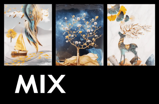 Fandy Fotoalbum 10 x 15 cm, 64 fotek - Goldie mix - 235523