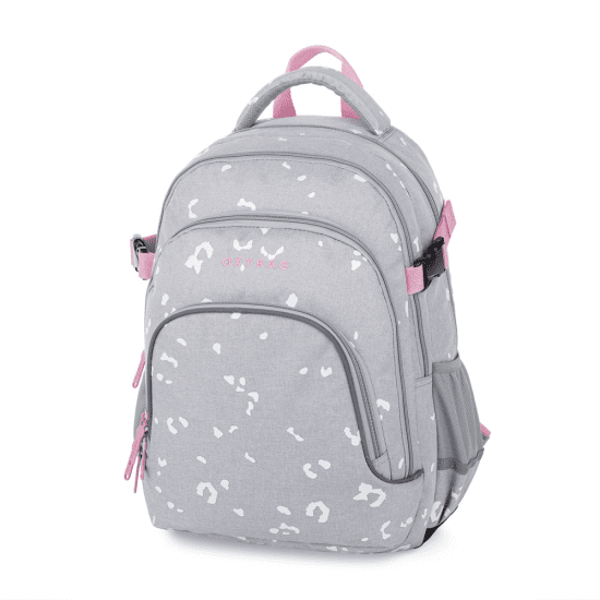 Oxybag Studentský batoh OXY SCOOLER - Grey Geometric - 9-13626