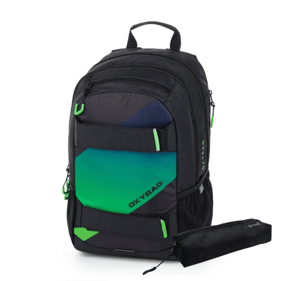 Oxybag Studentský batoh + etue OXY Sport - Ombre boy - 6-73226E