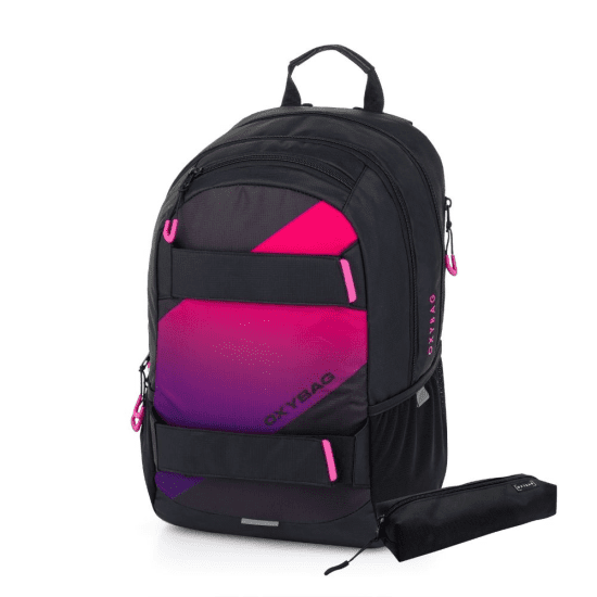 Oxybag Studentský batoh + etue OXY Sport - Ombre girl - 6-73126E