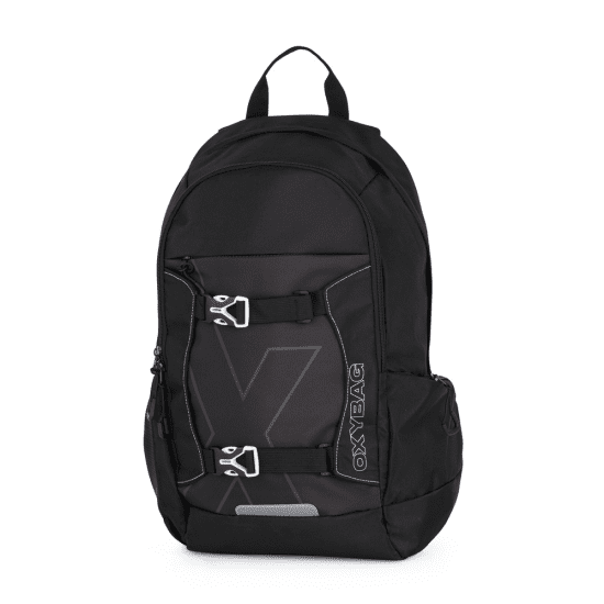 Studentský batoh OXY Zero - Black White - 9-24426