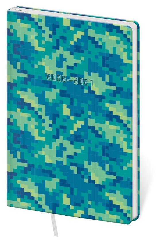 Stil Školní diář STUDENT 2026/27 - Pixel Quest - CDT0732