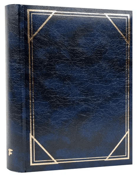 Fandy Fotoalbum 10 x 15 cm - 200 fotek - Vinyl 3 - modré B-46200S