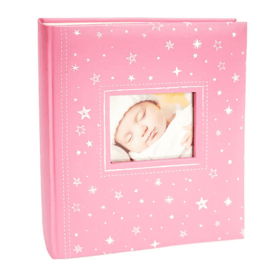 Fandy Fotoalbum na fotorůžky 30 x 33 cm - 60 stran - Starlet 2 - růžové - DBCL-30B
