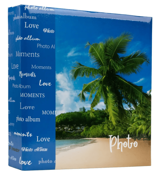 Fandy Samolepicí fotoalbum 27 x 29 cm - 100 stran -  Minutes 1 - modré - DRS-50