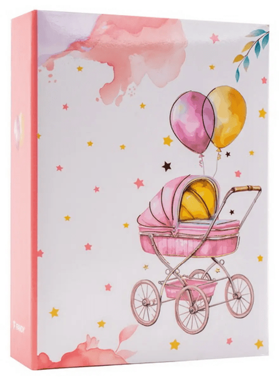 Fandy Fotoalbum 10 x 15 cm - 100 fotek - Buggy 2 - růžové - MM-46100B