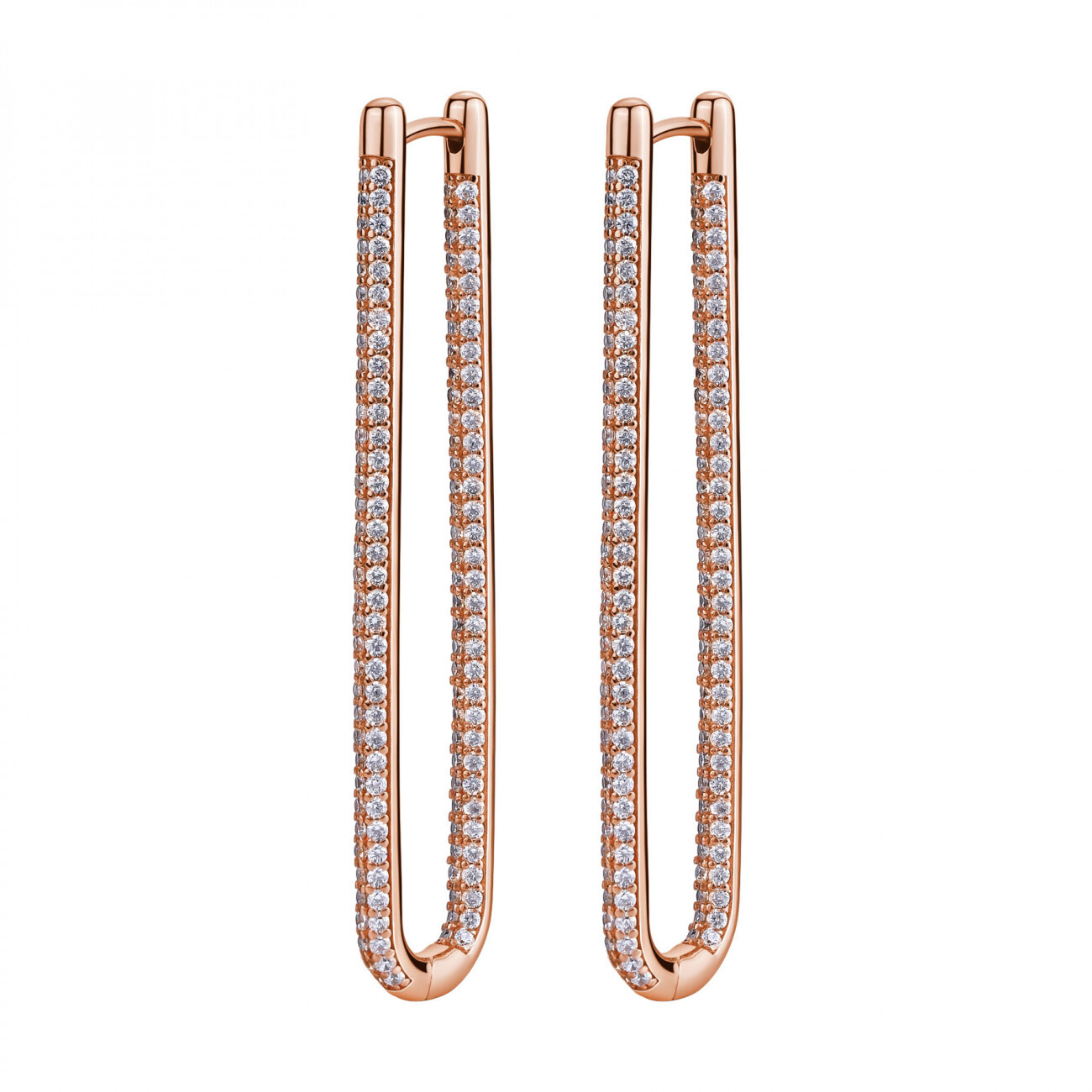 Rosato Luxusní náušnice se zirkony Bianca RZBI30