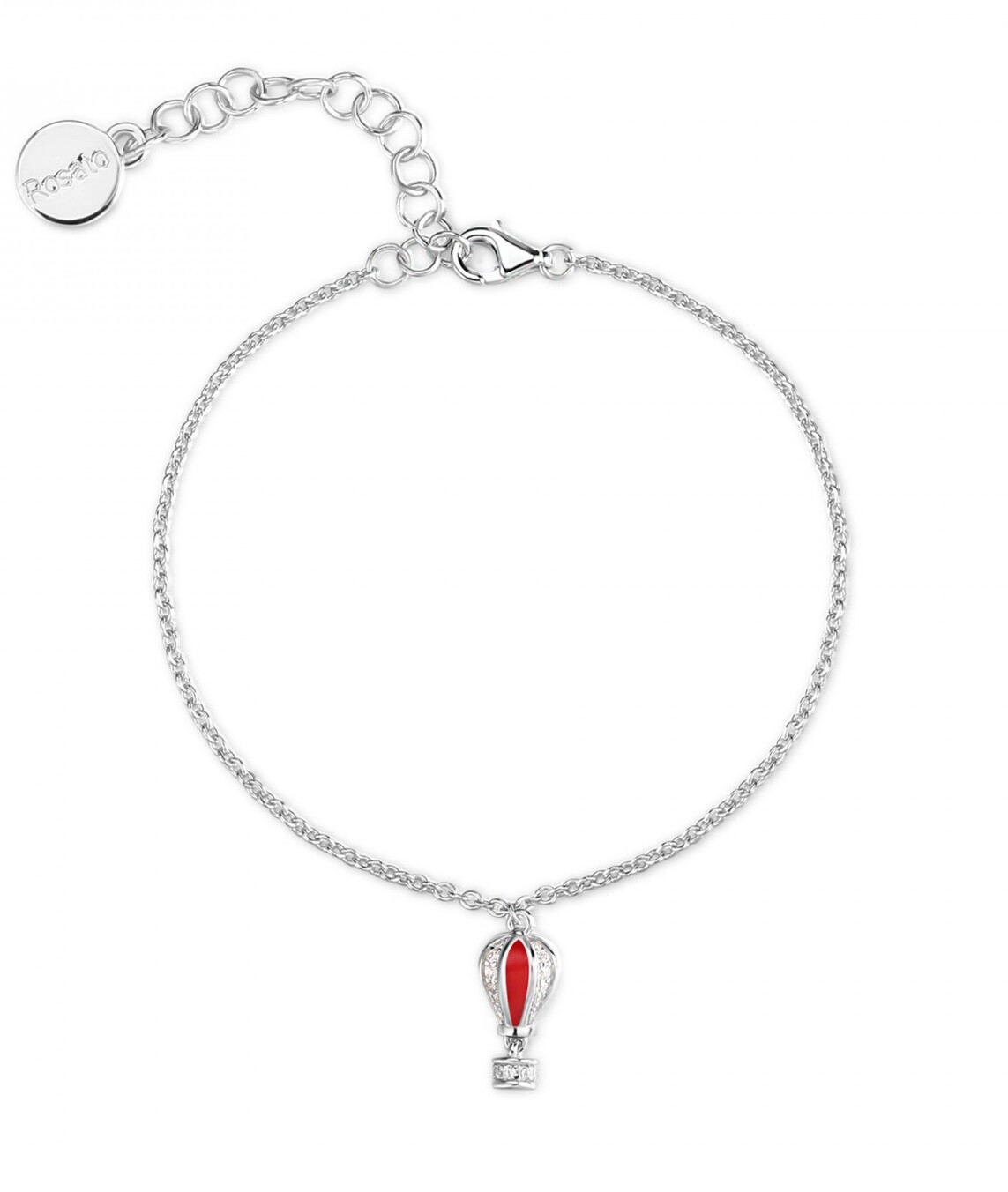 Rosato Slušivý stříbrný náramek s horkovzdušným balónem Aria RZAR19