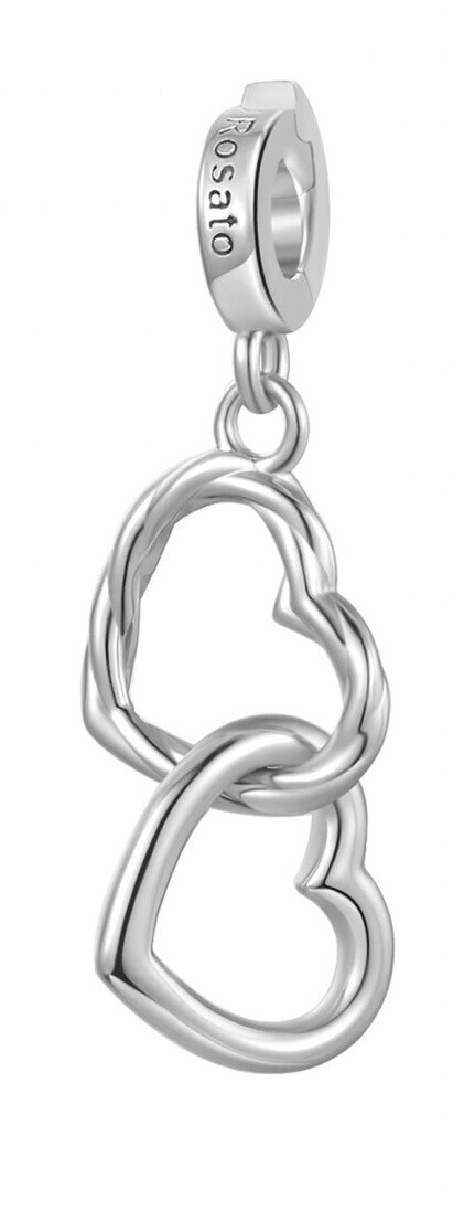 Rosato Stříbrný přívěsek se srdíčky Storie RZ221R