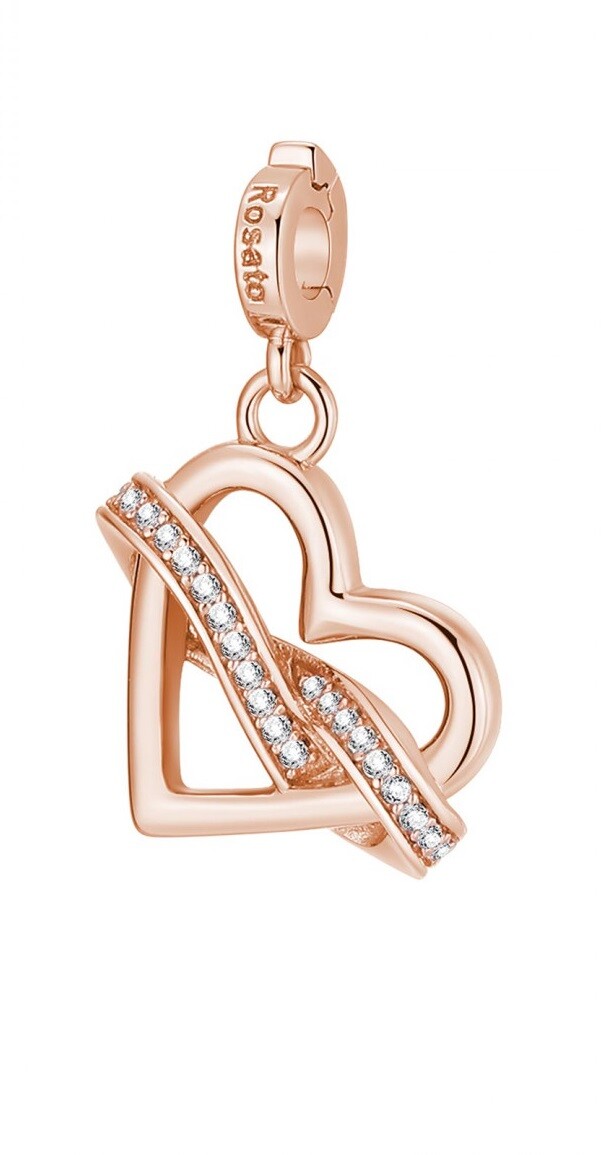 Rosato Romantický bronzový přívěsek Srdce Storie RZ194