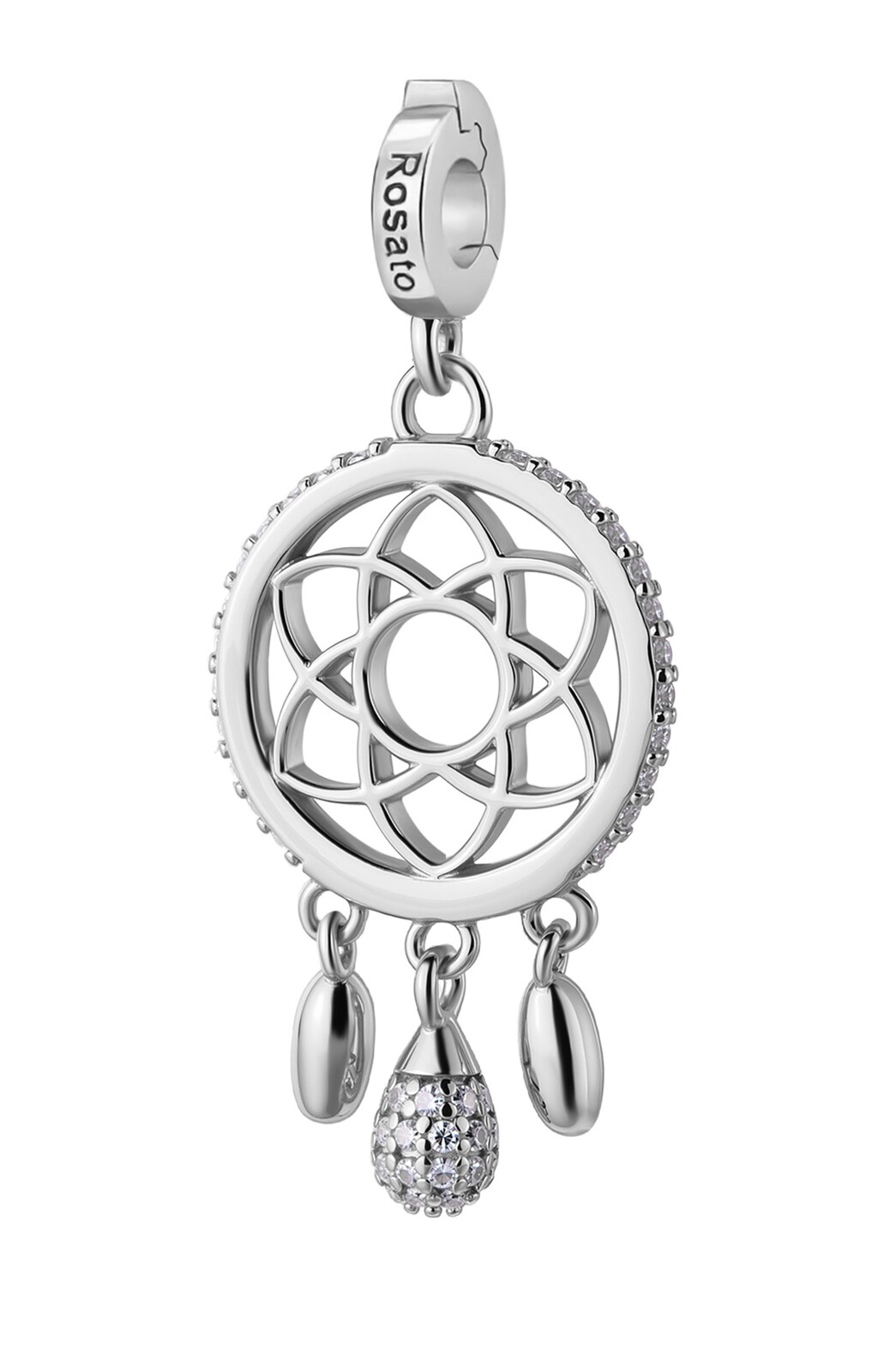 Rosato Stříbrný přívěsek Lapač snů se zirkony Storie RZ254R