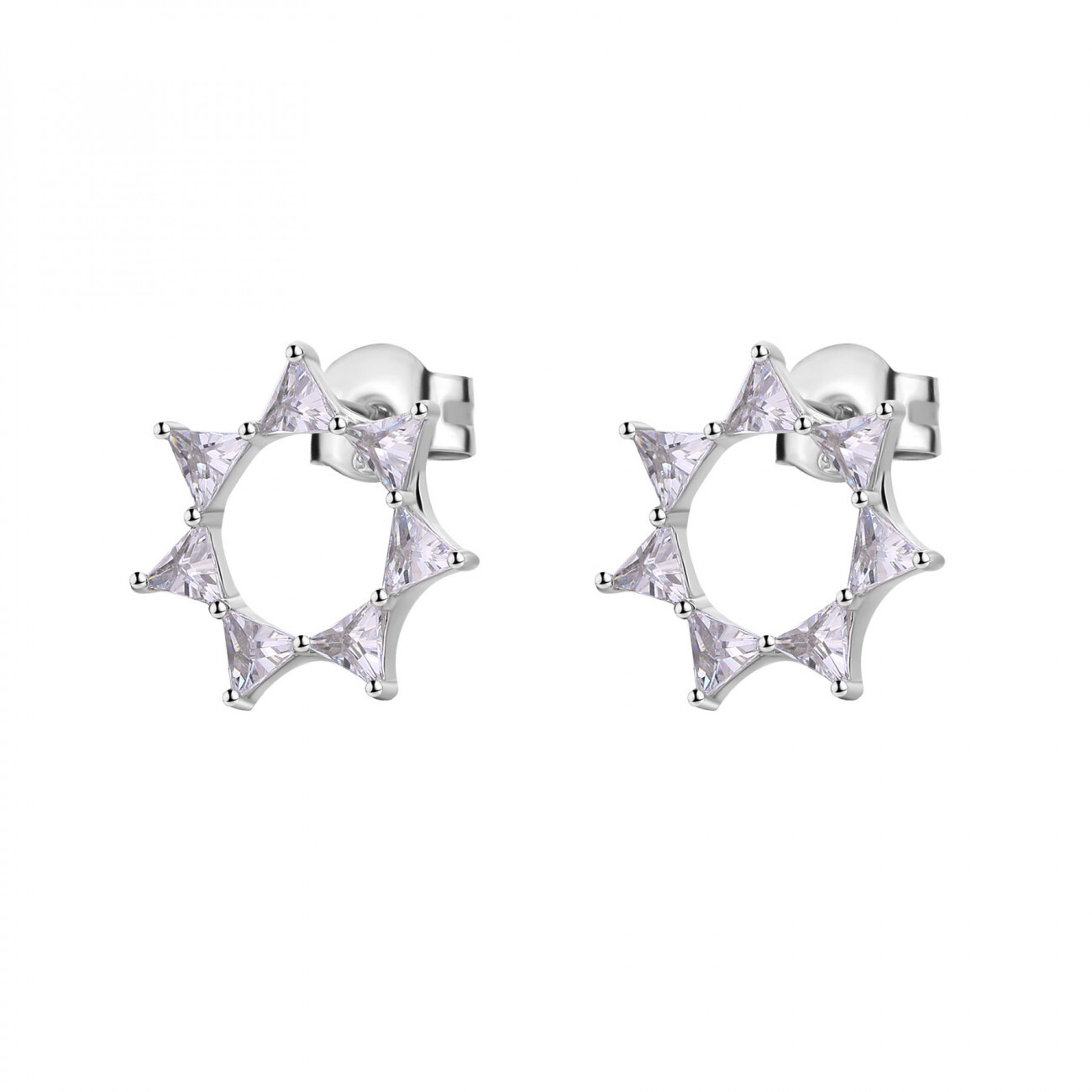 Rosato Náušnice pecky s kubickými zirkony Vittoria RZVT23