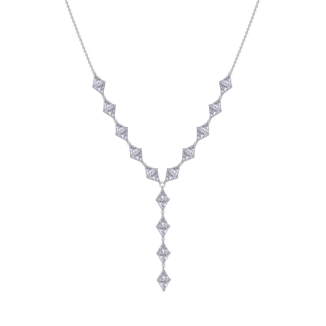 Rosato Elegantní stříbrný náhrdelník Vittoria RZVT03