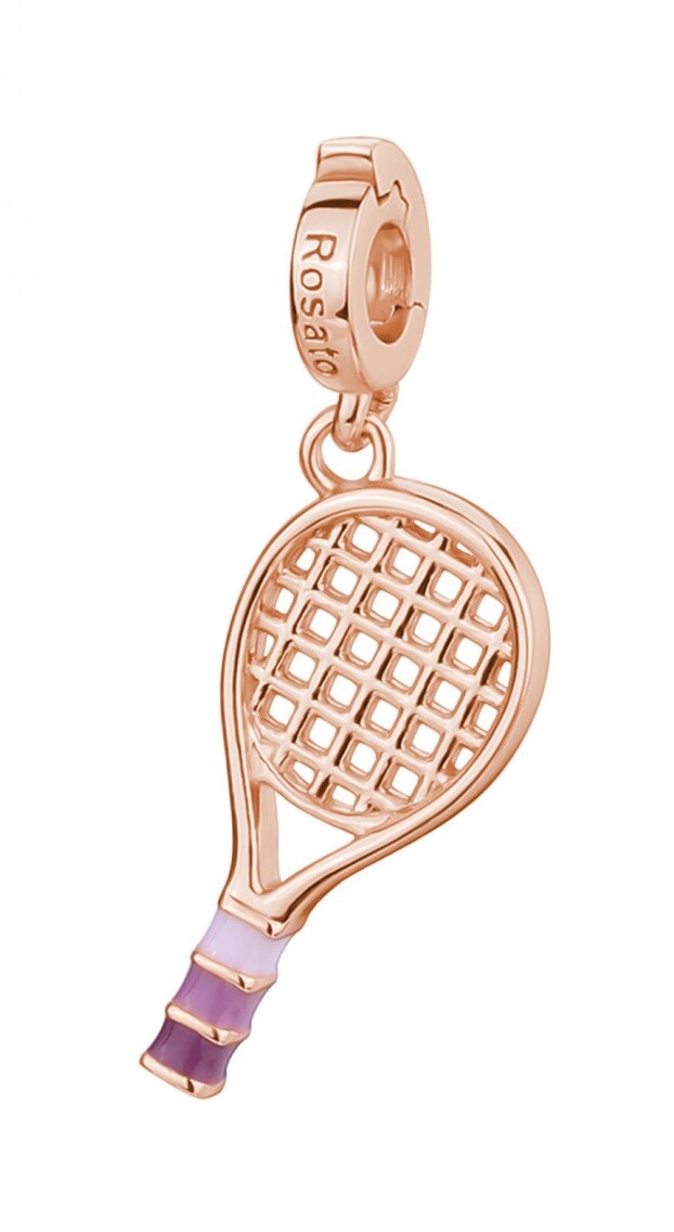 Rosato Pozlacený přívěsek Tenisová raketa Storie RZ233