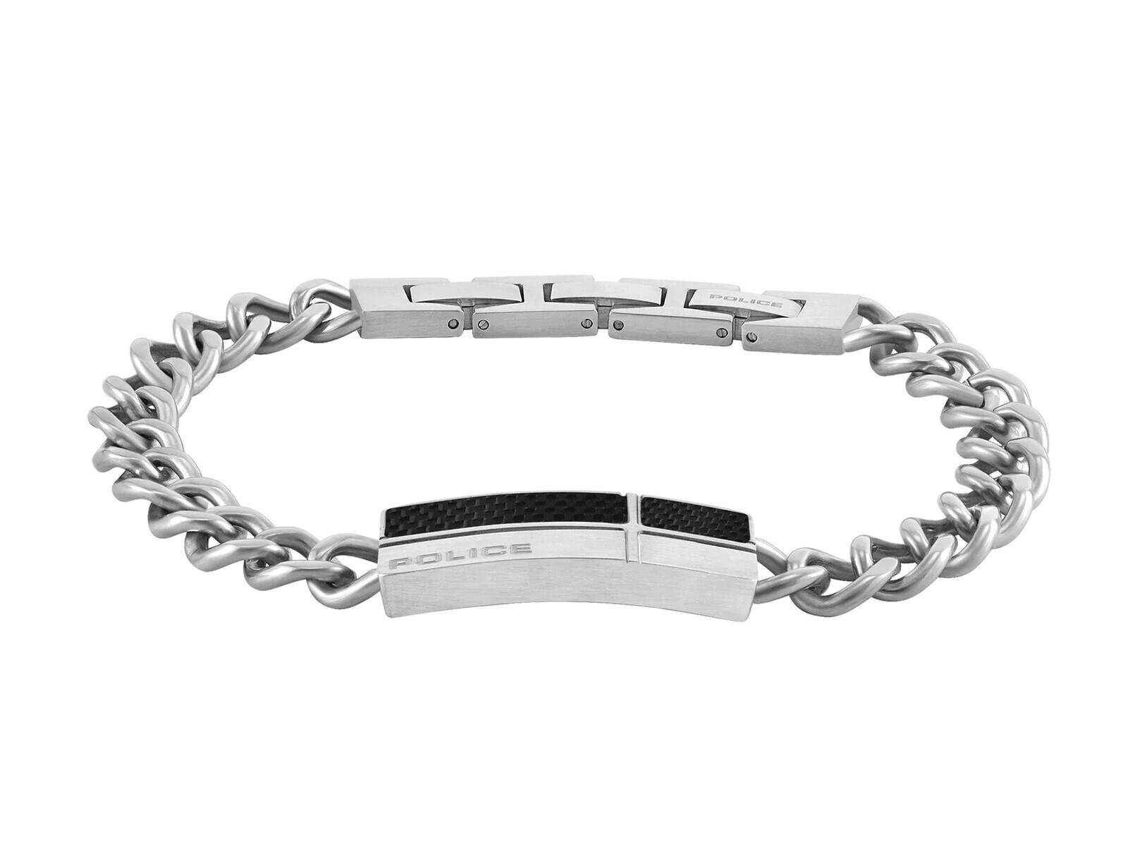 Police Stylový pánský náramek z oceli Fiberskin PEAGB0081801