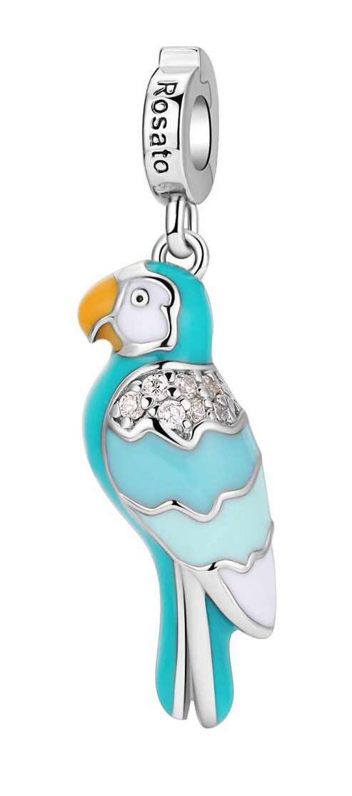 Rosato Stříbrný přívěsek Papoušek Storie RZ213R